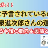 《占ってみた》次の首相候補と噂される？小泉進次郎さん 気になる運勢と今後の動向