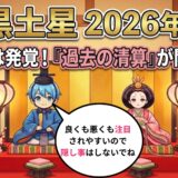 【二黒土星】2026年3月の運勢　焦りは禁物！静観が開運のコツ  開運九星気学